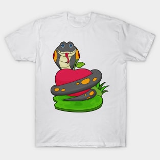 Snake Apple Fruit T-Shirt